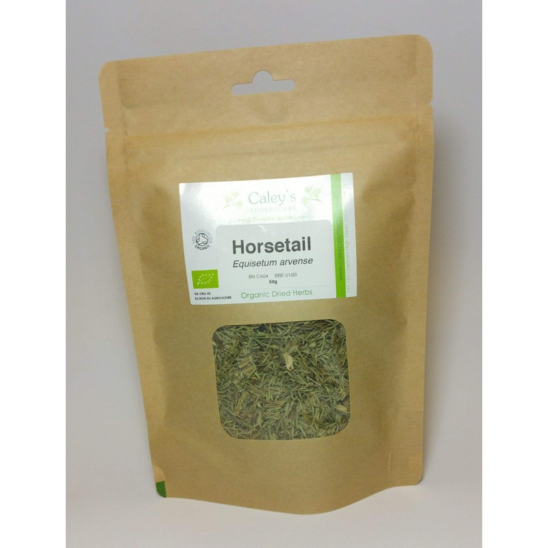 Organic Horsetail Dried Herb (Equisetum arvense) (50g)