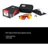 100% HYPERCRAFT SPORT PERFORMANCE FRAMELESS SUNGLASSES SCRATCH RESISTANT UV400