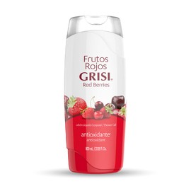 GRISI |Shower Gel, Jabón Líquido Corporal Frutos Rojos, 800 ml | Antioxidante
