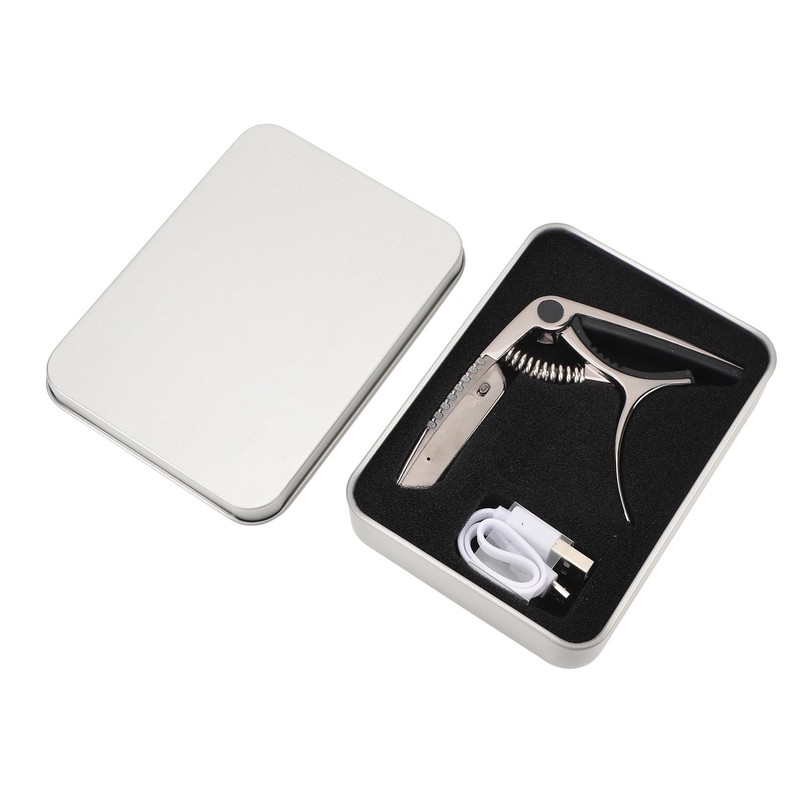2 In 1 Acoustic Guitar Capo Precise Accurate Tuning Full