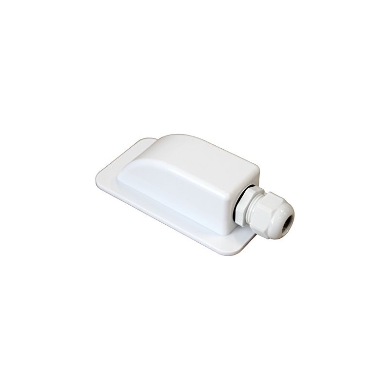 Waterproof single cable entry gland for cable diameter 3-7mm, for