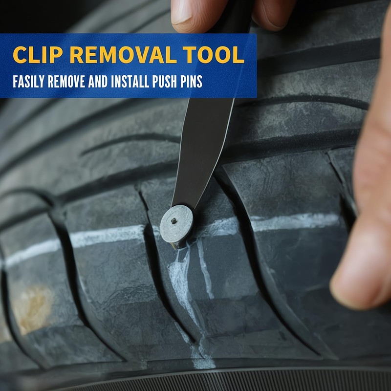 DWH 4140 Pry Bar Trim Removal Tool, Metal Car Panel