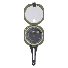 Professional Geology Compass, Waterproof with Fluorescent Display, Magnetic Declination Adjuster for Geological Survey and Orienteering