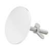 Westbrass 2" Kitchen Sink Hole Cover, Powder Coat White, D202-50