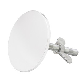 Westbrass 2" Kitchen Sink Hole Cover, Powder Coat White, D202-50