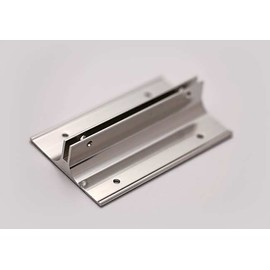 ALUMINIUM BRACKET FOR Two-Sided/Double sided Projecting, Corridor and Hallway Sign (Aluminum, silver)-The Hallway Line