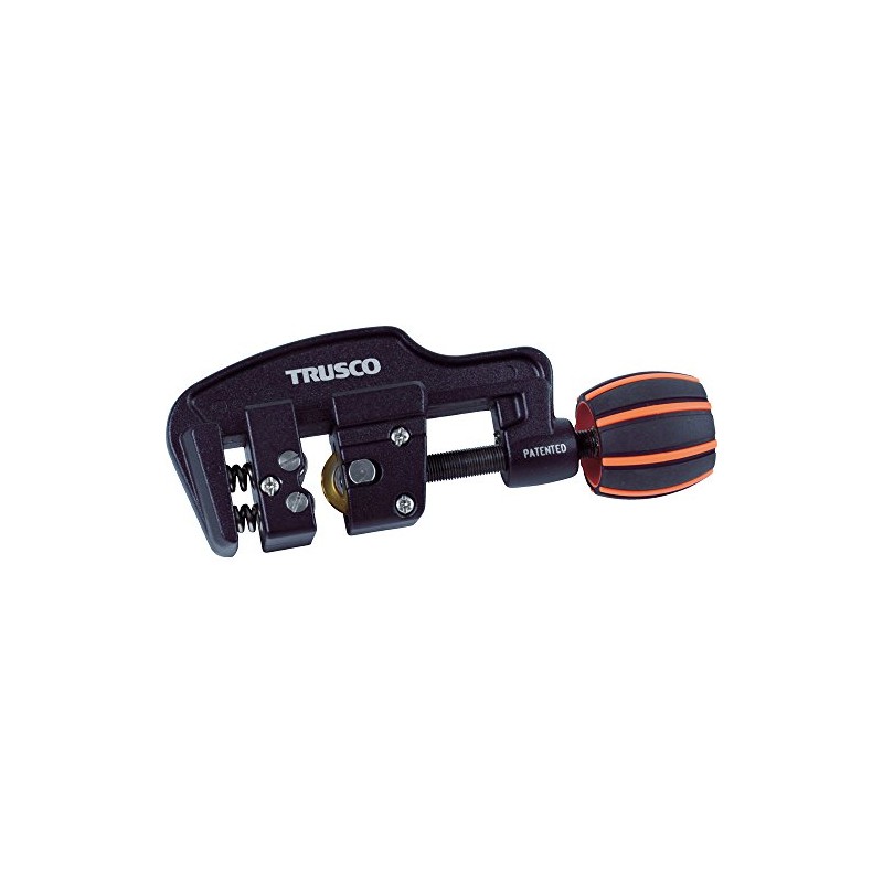 TRUSCO TTC-632T Tube Cutter with Automatic Feed Function, Titanium-Coated Blade