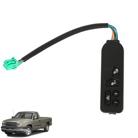 munirater Automobile Power Seat Heater Control Switch Button Replacement for 2003-2007 Sierra Silverado 1500 2500 3500 HD Classic 15116863 15169669 15179137 901-200