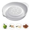 Westmark Round Ceramic Grater 180ml White Regular Size