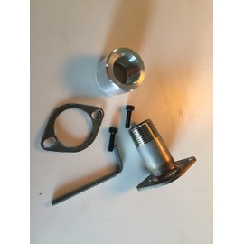 GenExhaust for Honda EU6500iS/EU7000iS Generator 1-1/2" Silicone Exhaust Extension 8 Foot Length