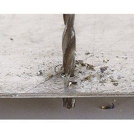 wolfcraft HSS Metal Drill Bit, rolled I 7492010 I For drilling into metal