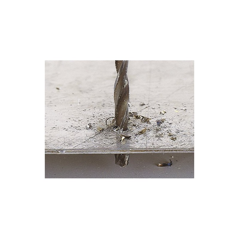wolfcraft HSS Metal Drill Bit, rolled I 7492010 I For