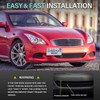 No Drill Front Bumper License Plate Mount Compatible with Infiniti