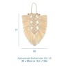 Trimits Make Your Own Macramé Decoration Kit, Natural Feather