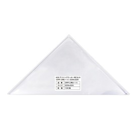 Icing Cookie For korune OPP Triangle Seat 220x220 [100 Sheets]