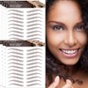 Aresvns Eyebrow Tattoo Sticker 66 Pairs! Fake Eyebrows,Popular Brown Eyebrow