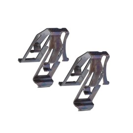 VekAuto 2 Pcs Compatible for Toyota Land Cruiser Camry Yaris Corolla, No.74336-52010 Iron Black Car Sun Visor Cap Clip