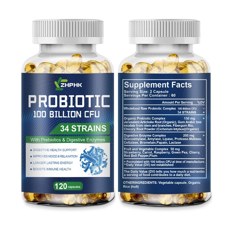 ZHPHK Probiotic Lactobacillus Reuteri 100 Billion CFU/gm - 400mg -