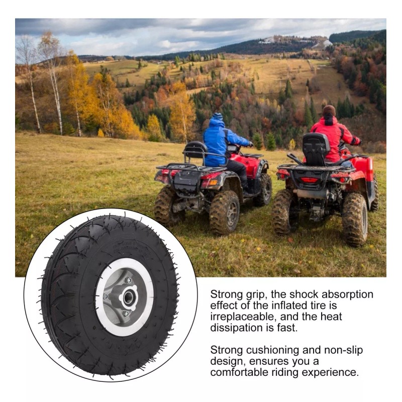 Tyenaza 4.103.504 Neumático De Scooter Eléctrico Con Cubo De Rueda