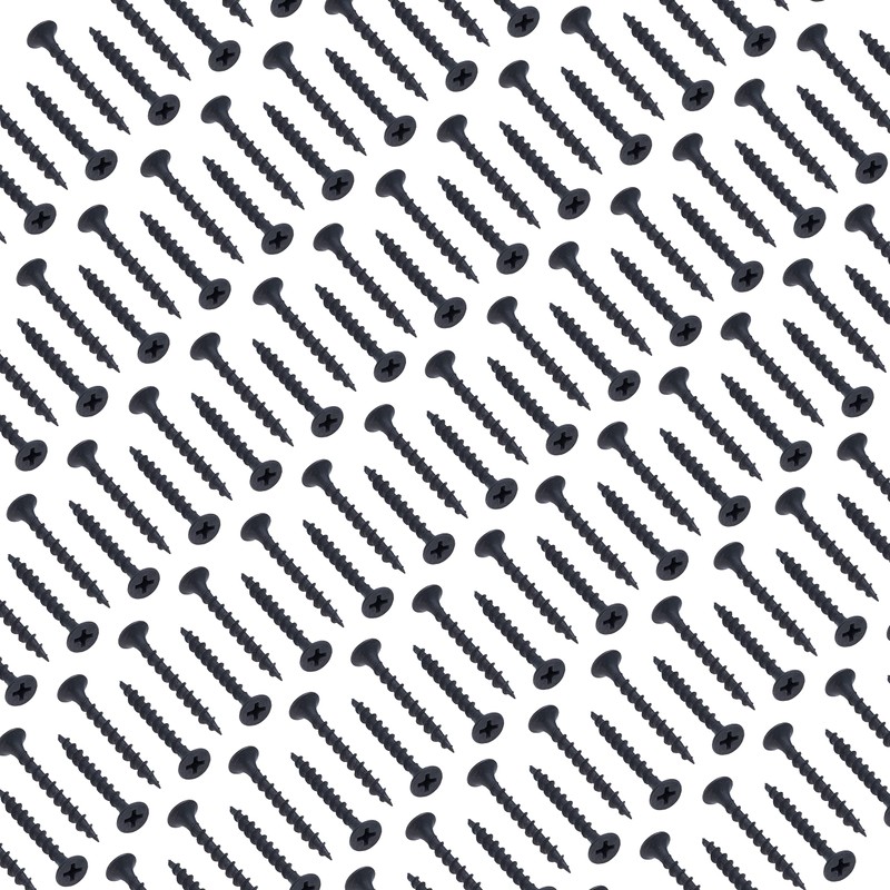 3.5 x 35 mm Black Drywall Screws, Self-Tapping, Phillips Countersunk