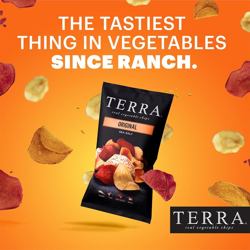 Terra Original Sea Salt Real Vegetable Chips 1.5 oz (Pack