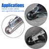 HILILON 10Pcs Trailer Coupler Pin 5/16x 1-3/4（WxL） Prevents Loss Trailer