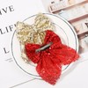 Koolgil 5 Inch Glitter Big Bow Sequins Bling Hair Clip