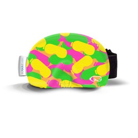 SOGGLE Ski Goggles Protective Cover Microfibre One Size Camouflage Neon