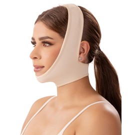 SHAPE CONCEPT Mentonera 318 Powernet Chin Strap for Sleeping Double Chin Reducer High Compression Face Lift Support