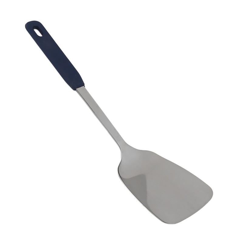 Cooking Spoon Rustproof Smoothly 304 Stainless Steel Spatula Skid Resistant