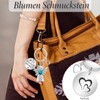 YnewL Best Colleague Keyring Guardian Angel Lucky Charm Matte with