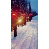 Nyte Ryder BLUE LED Snowmobile Helmet Safety Light fits most