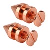 100 Sets Spiked Cone Spike Stud Rose Gold High Hardness