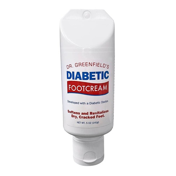 Dr Greenfield's Diabetic FootCream for Dry and Cracked Feet [5 ounces]