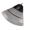 Bully Tools Poly Lawn and Leaf Rake - Fiberglass Handle,