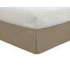 Lux Hotel Bedding Tailored Bedskirt, Classic 14” Drop Length, Pleated