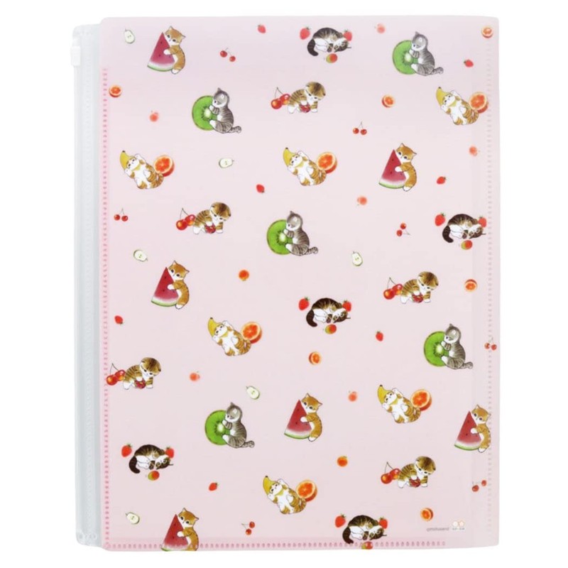 Sunstar Stationery mofusand Clear File Zipper Case, Fruit S2134110