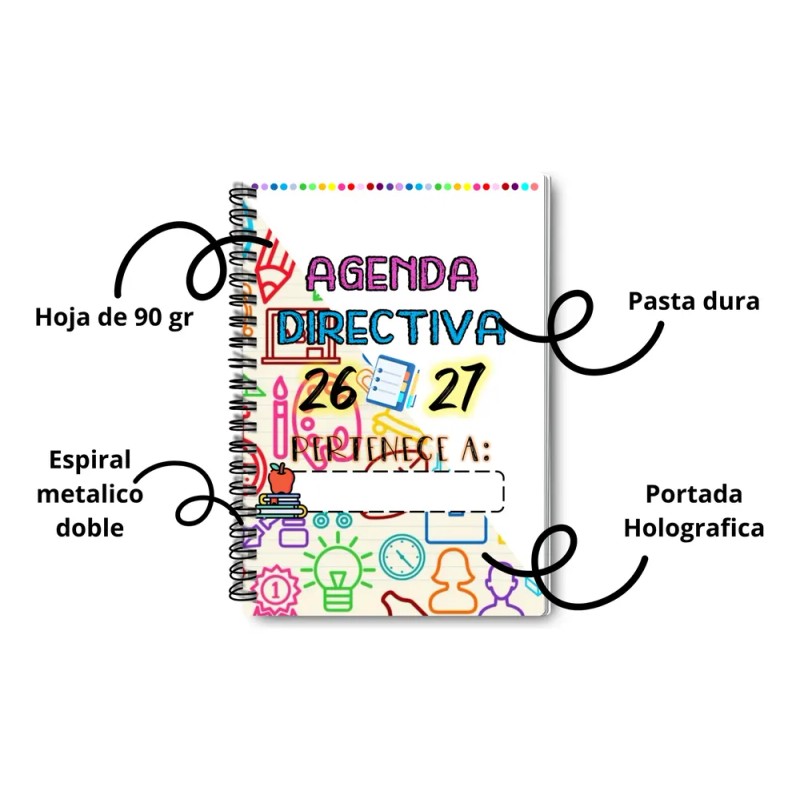 Agenda Directiva Primaria Medio Oficio 90 Gr Mod-02