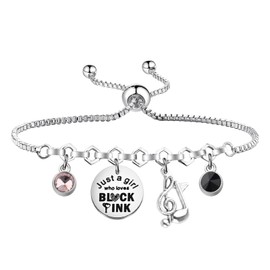 SEIRAA Kpop Music Lover Bracelet Korea Music Jewelry Korean Group Gift (JustAG Bracelet)