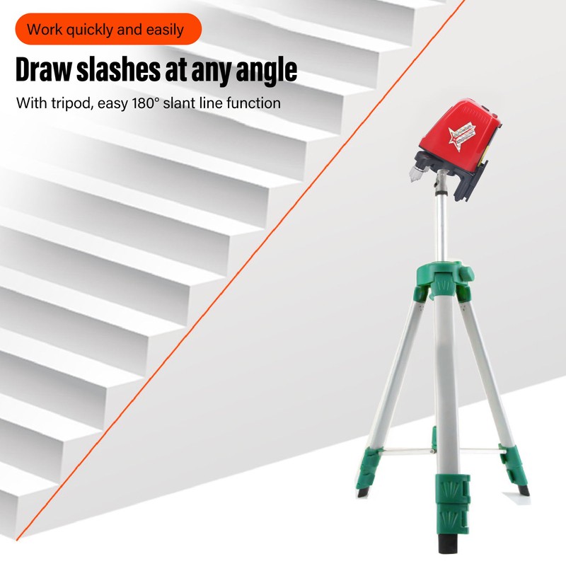 Self Leveling Laser Tool Red Beam Rechargeable Horizontal Vertical Electronic