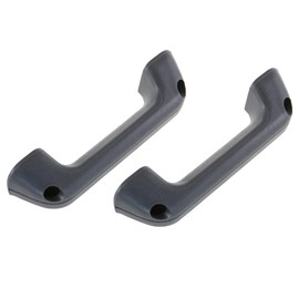 RLB-HILON 2PCS Armrest Door Pull Handle Compatible with Nissan Navara Hardbody D21 D22 1986-1997, Gray Color
