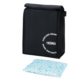 Thermos Cool Bag-in-Bag 3L Black with Ice Pack, Sports Bag, Compact, Heatstroke Prevention REY-0031 BK