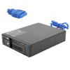 Hard Disk Mobile Rack Case DualDisk Optical Drive Extraction Box
