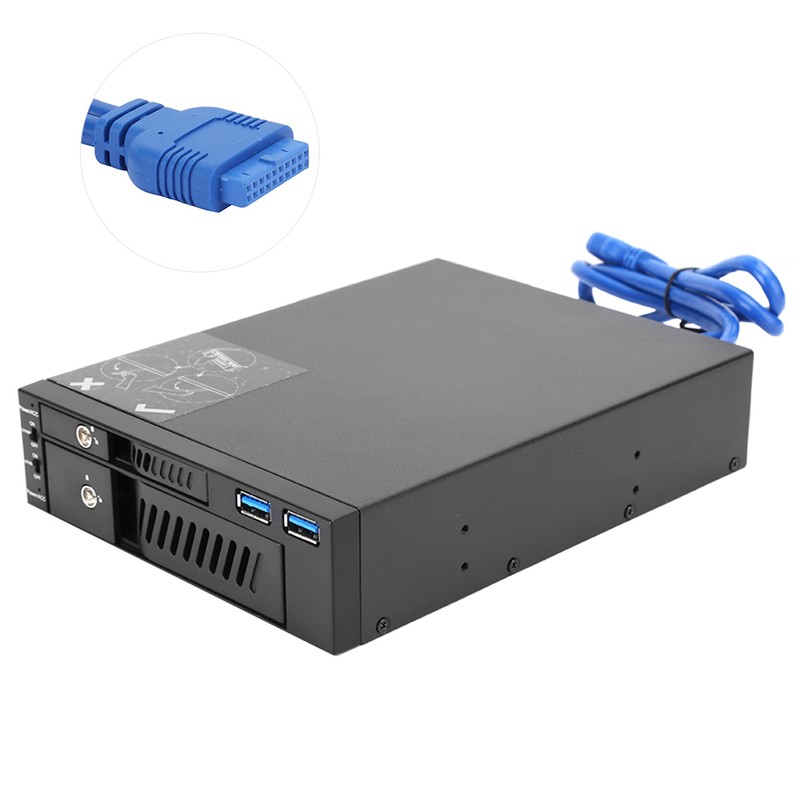 Hard Disk Mobile Rack Case DualDisk Optical Drive Extraction Box