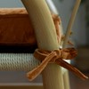vctops Fall Soft Velvet Chair Pads with Ties Comfy Solid