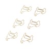 100pcs Dog Shape Paper Clips Improved Slip Resistance Rust Proof