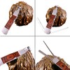 3in1 Red Wood Stainless Steel Smoking Pipe Cleaning Tool