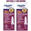 Equate Original No Drip Nasal Spray Maximum Strength Pump Mist