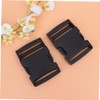 Operitacx 20pcs Backpack Buckles Suit Reusable Webbing Clip Buckle Zip