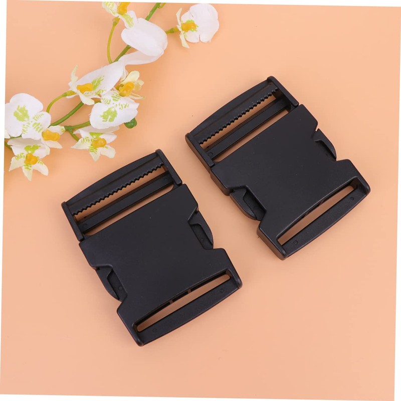 Operitacx 20pcs Backpack Buckles Suit Reusable Webbing Clip Buckle Zip